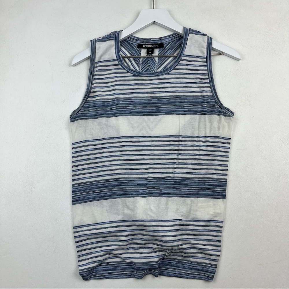 Fifteen Twenty Strip Sleeveless Top
